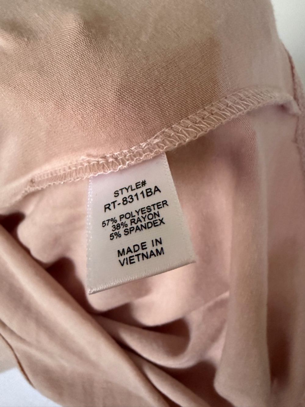NWOT Zenana - Off-Shoulder Ruffle Bodysuit in Blush - Picture 12 of 15